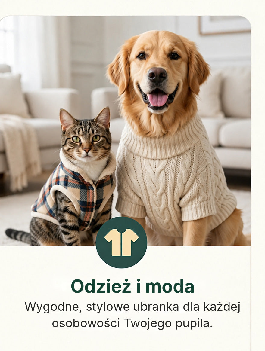 Odzież i moda dla zwierząt