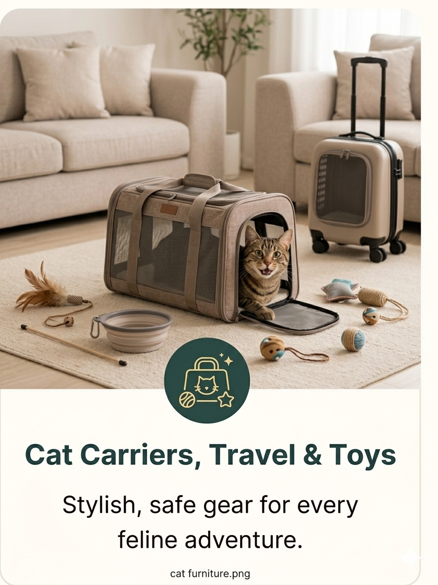 Cat Carriers,Travel & Toys