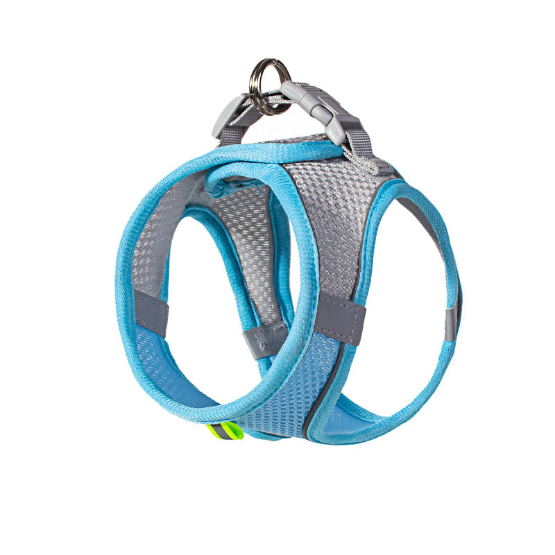 Dog Harness & Leash Set | Reflective Nylon Walking Set for Dogs & Cats