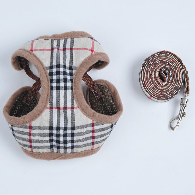 Small dog harness back D-ring detail — Pawnests