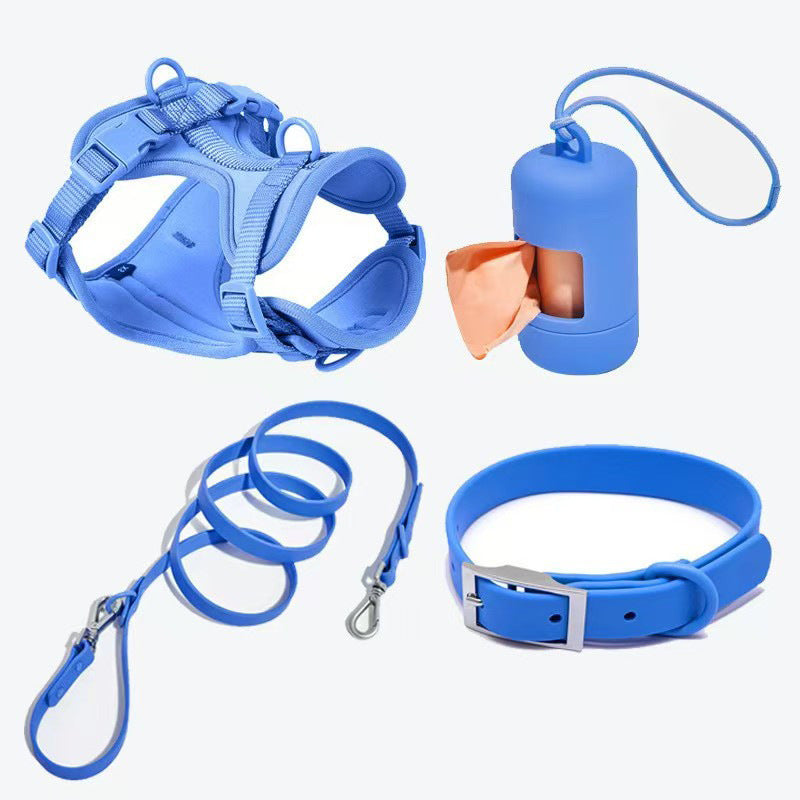 Dog Harness 4-Piece Set | Waterproof PVC Vest, Leash, Collar & Clip – product image 41 | Pawnests