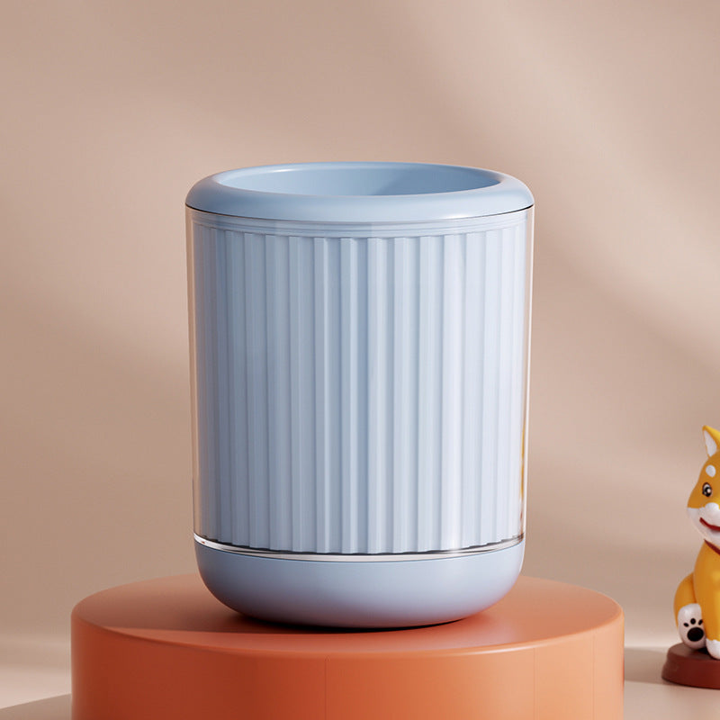 Pawnests paw cleaner cup — cartoon design in blue