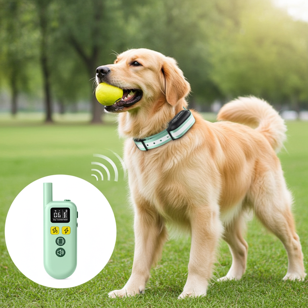 Dog Training E-Collar | IPX7 Waterproof 3300ft Remote for 2 Dogs
