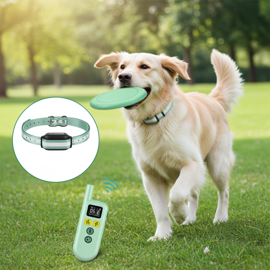 Dog Training E-Collar | IPX7 Waterproof 3300ft Remote for 2 Dogs