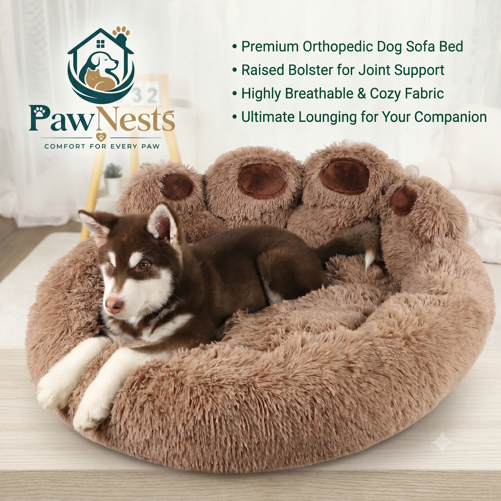Premium Orthopedic Dog Sofa Bed