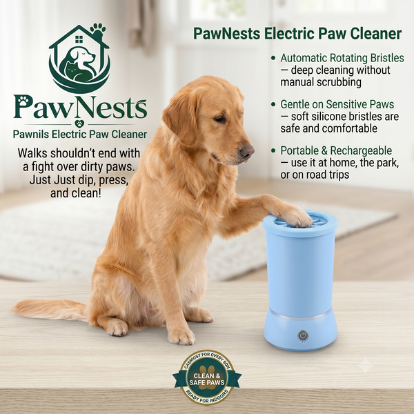 Electric Paw Cleaner | Automatic Rechargeable Washer for Dogs & Cats