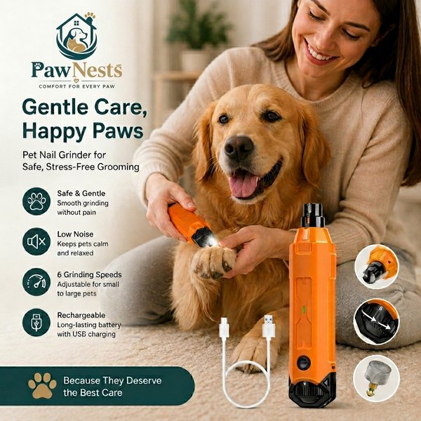 6-Speed Professional Smart Pet Nail Grinder