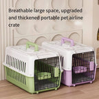 Pet airline crate cat space box portable cage outings dog shipping box Pawnests