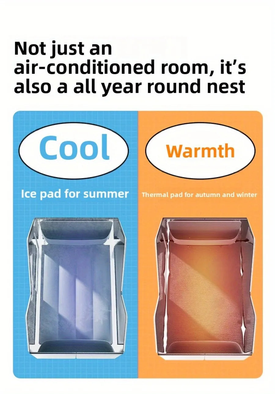 All-Season Pet Cooling Ice House