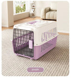 Pet airline crate cat space box portable cage outings dog shipping box Pawnests