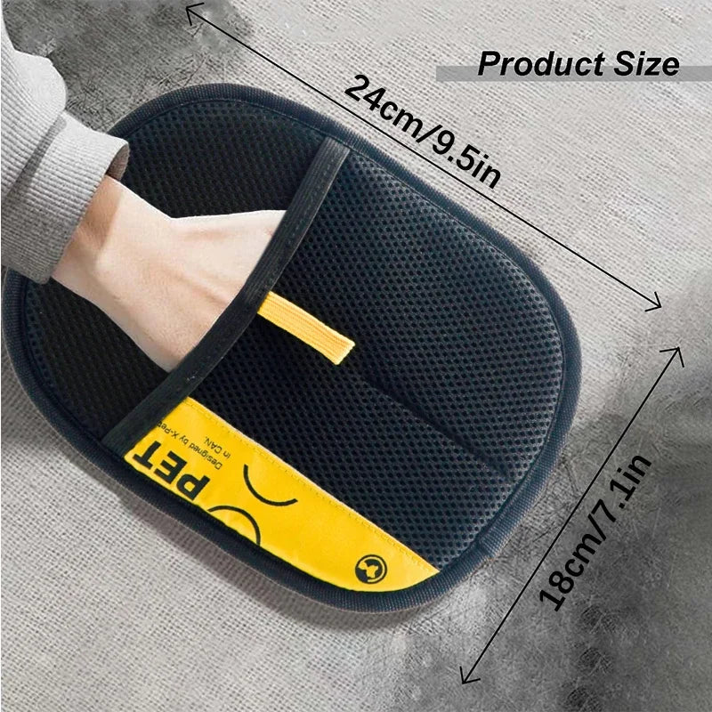 2-in-1 Electrostatic Grooming Glove