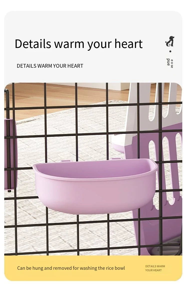 Pet airline crate cat space box portable cage outings dog shipping box Pawnests