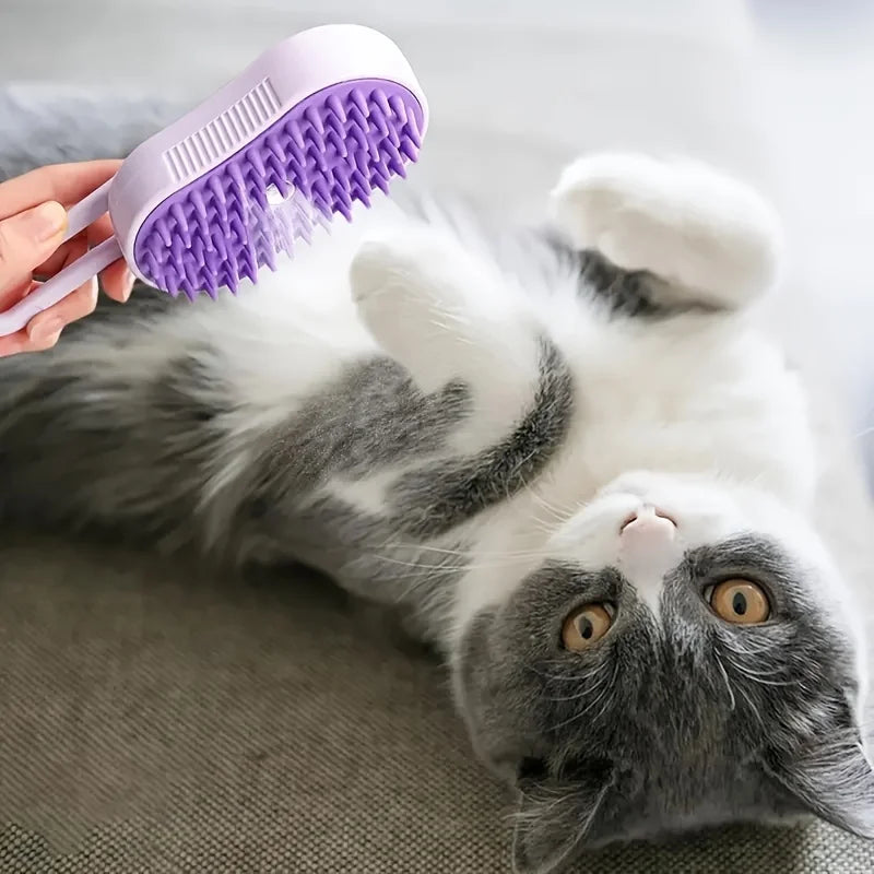 AeroBrush | 3-in-1 Foldable Steam Pet Brush