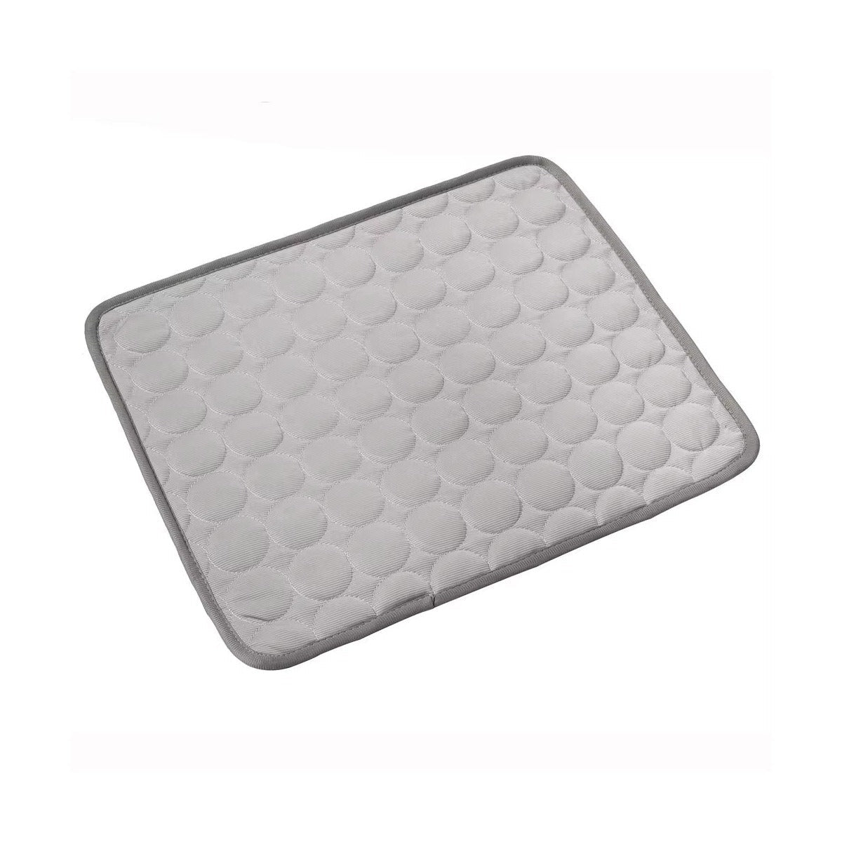 Grey ice silk dog cooling mat — self-cooling pad for dogs and cats | Pawnests