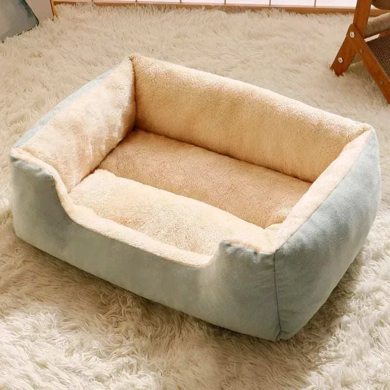 Cat bed size guide S to XXL — calming donut cushion — Pawnests