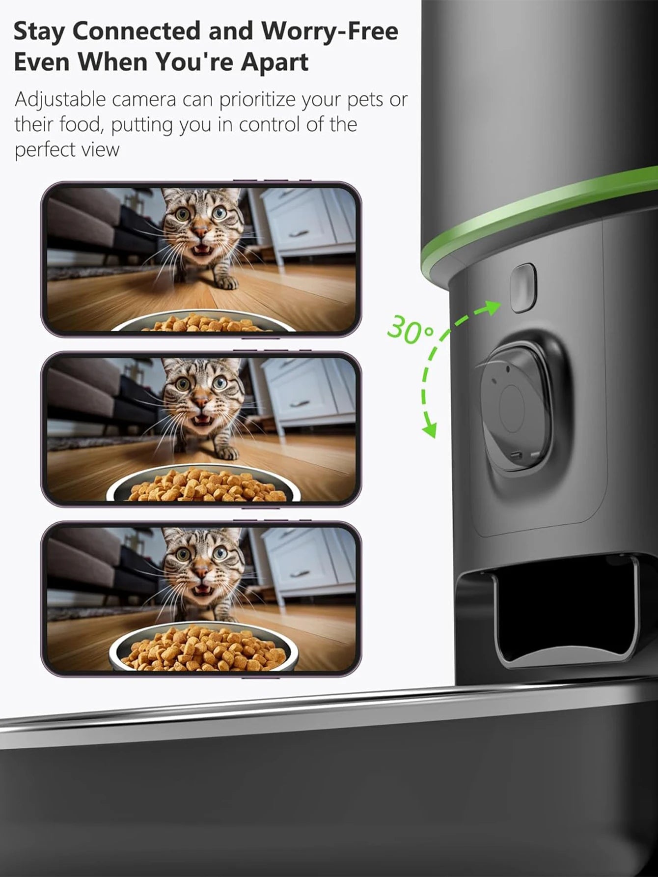 VisionFeeder | Dual-WiFi Smart Pet Feeder with Camera