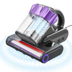 SucceBuy bed vacuum white — HEPA heat sterilizer for mattress and sofa — Pawnests