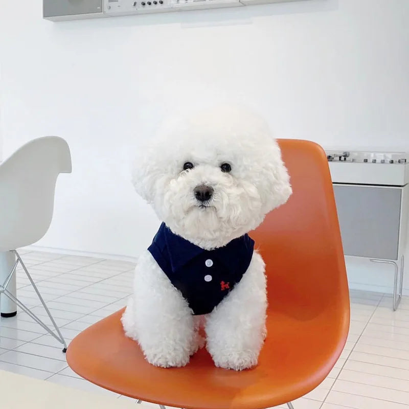 Summer Striped Pet T-Shirt Dog Soft Pullover Pawnests