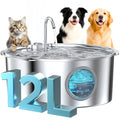 12L Stainless Steel Pet Fountain Pawnests