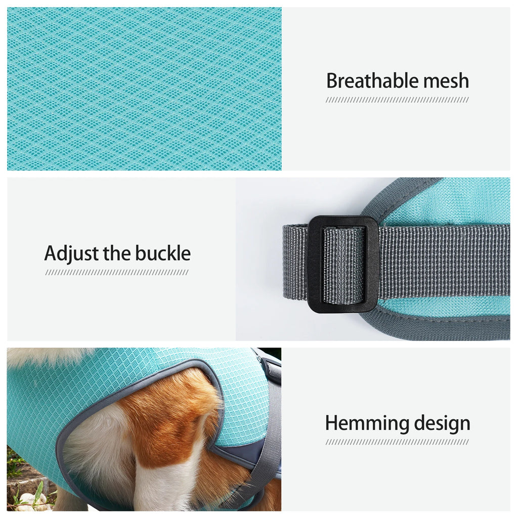 Breathable Dog Cooling Vest – Adjustable Summer Jacket