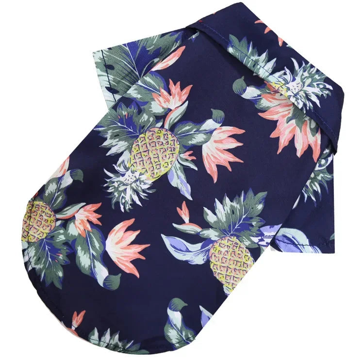 Hawaiian Beach Dog and Cat Shirt – Breezy summer style Pawnests
