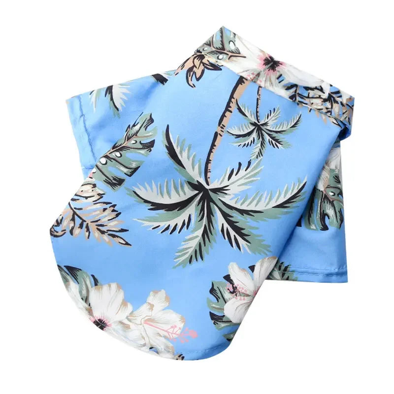 Hawaiian Beach Dog and Cat Shirt – Breezy summer style Pawnests
