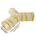 Patterned cat tunnel, 50 cm style — Pawnests