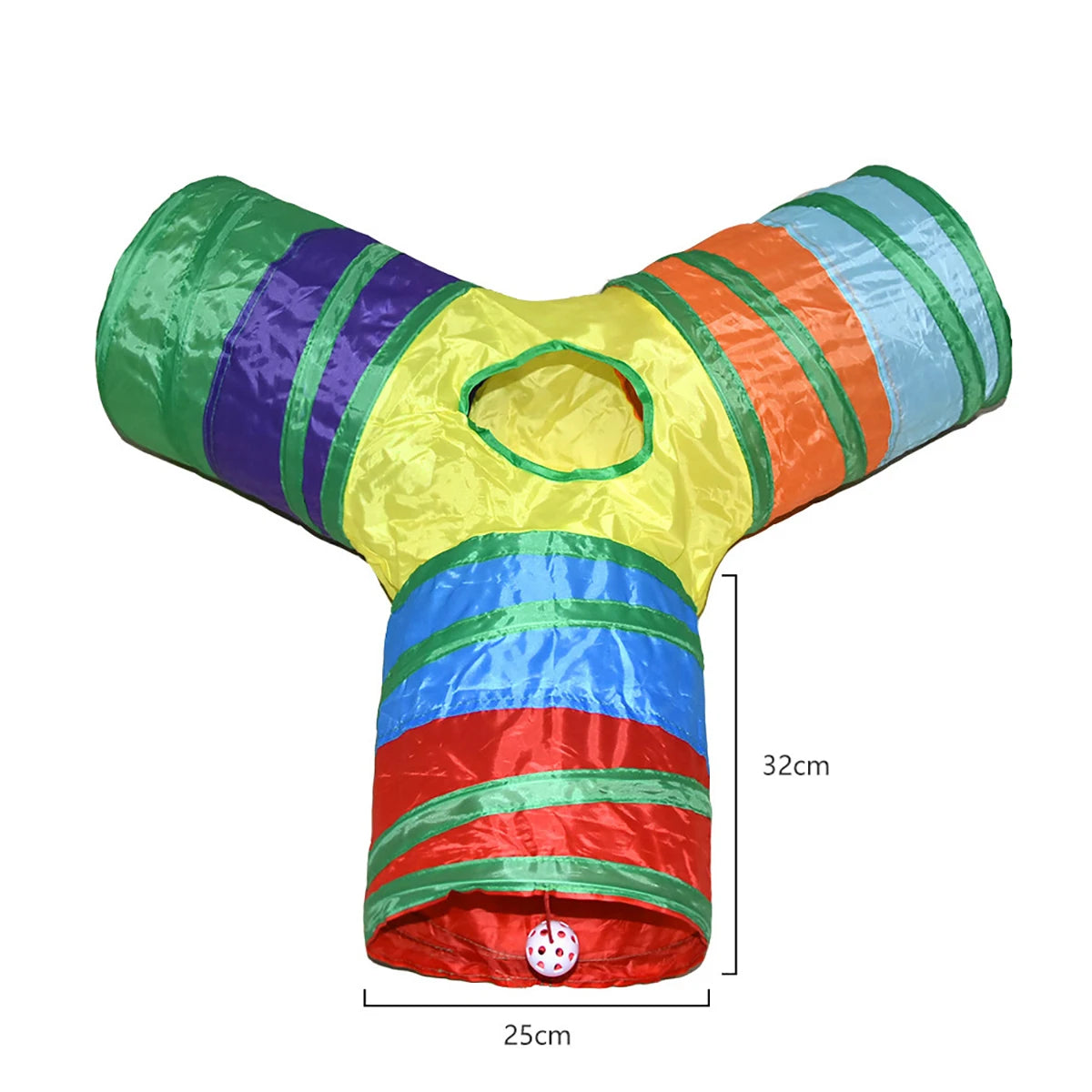 Rainbow cat tunnel with opening — Pawnests