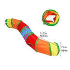 Rainbow cat tunnel play toy — Pawnests