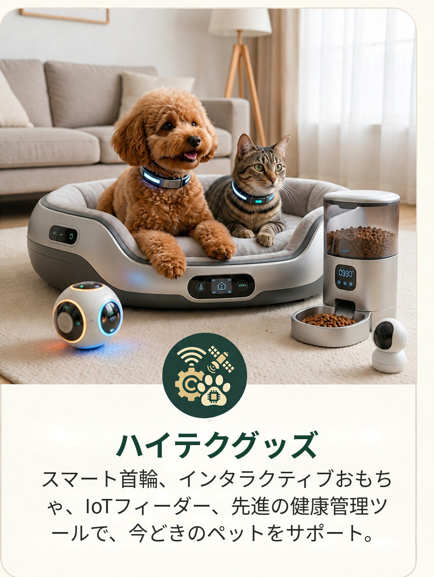 ペット用ハイテク製品