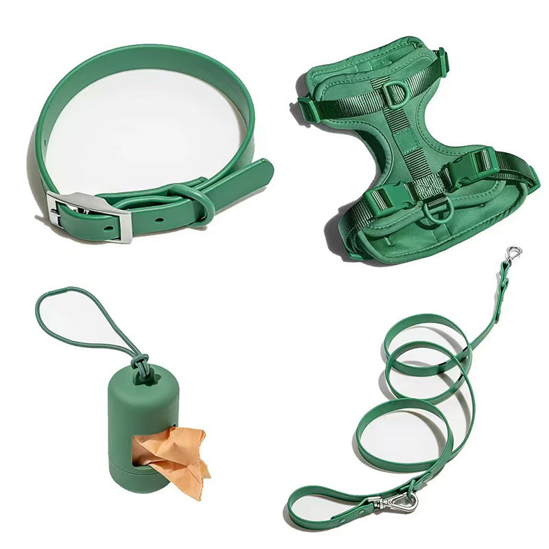 Dog Harness 4-Piece Set | Waterproof PVC Vest, Leash, Collar & Clip – product image 33 | Pawnests