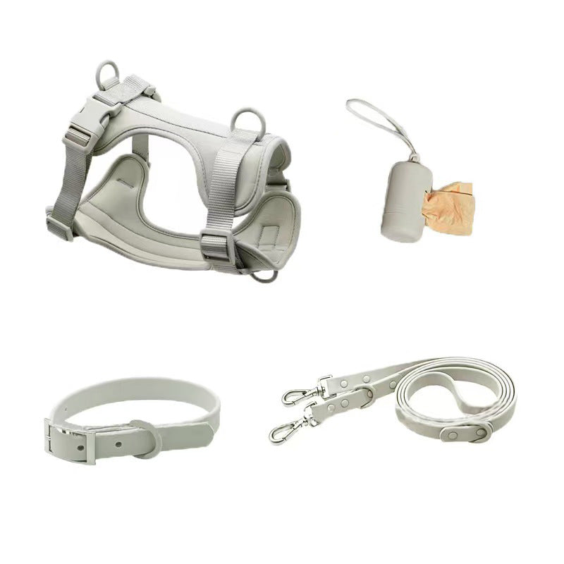 Dog Harness 4-Piece Set | Waterproof PVC Vest, Leash, Collar & Clip – product image 36 | Pawnests