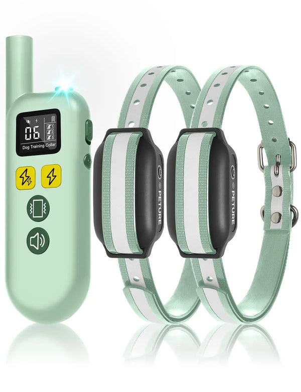 Dog training e-collar with remote — IPX7 waterproof 3300ft range | Pawnests