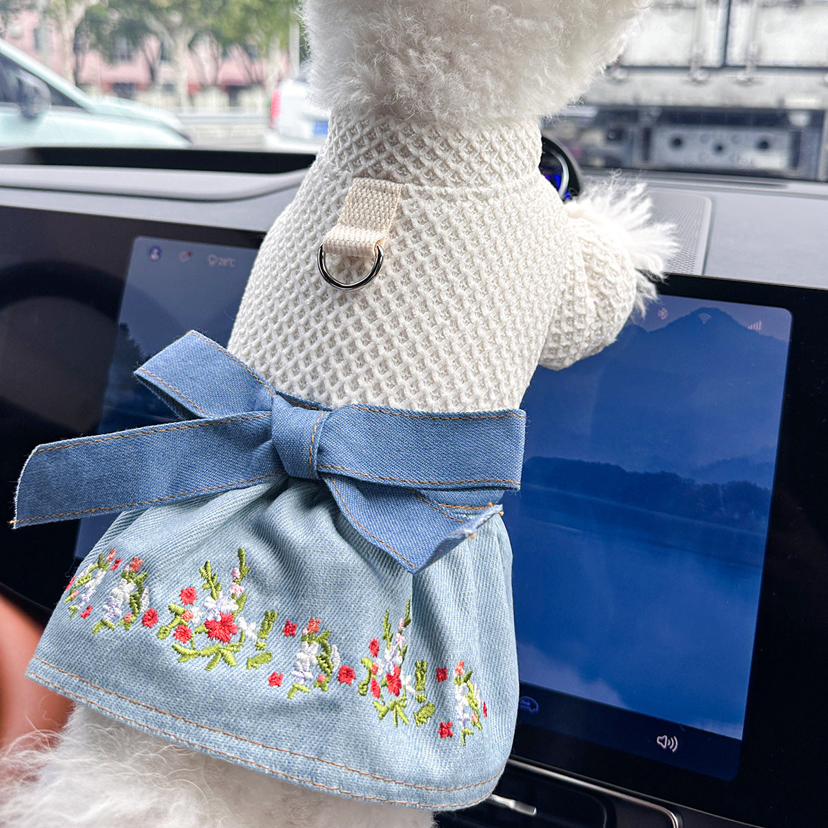 Pet Denim Skirt | Cute Summer Dress for Small Dogs & Cats – product image 36 | Pawnests