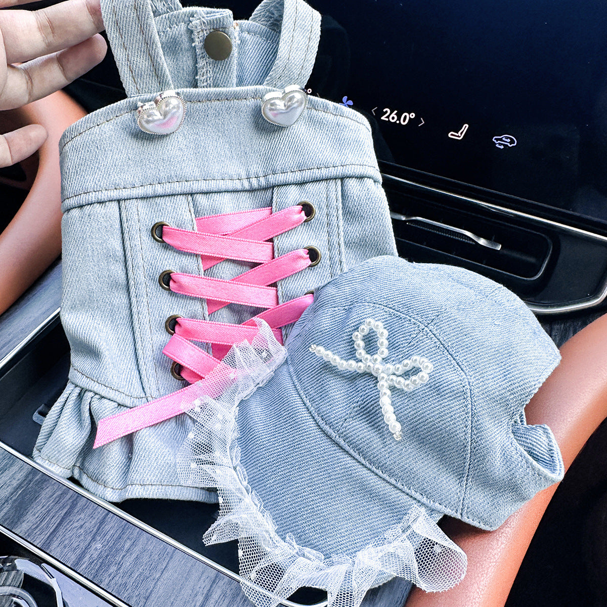 Pet Denim Skirt | Cute Summer Dress for Small Dogs & Cats