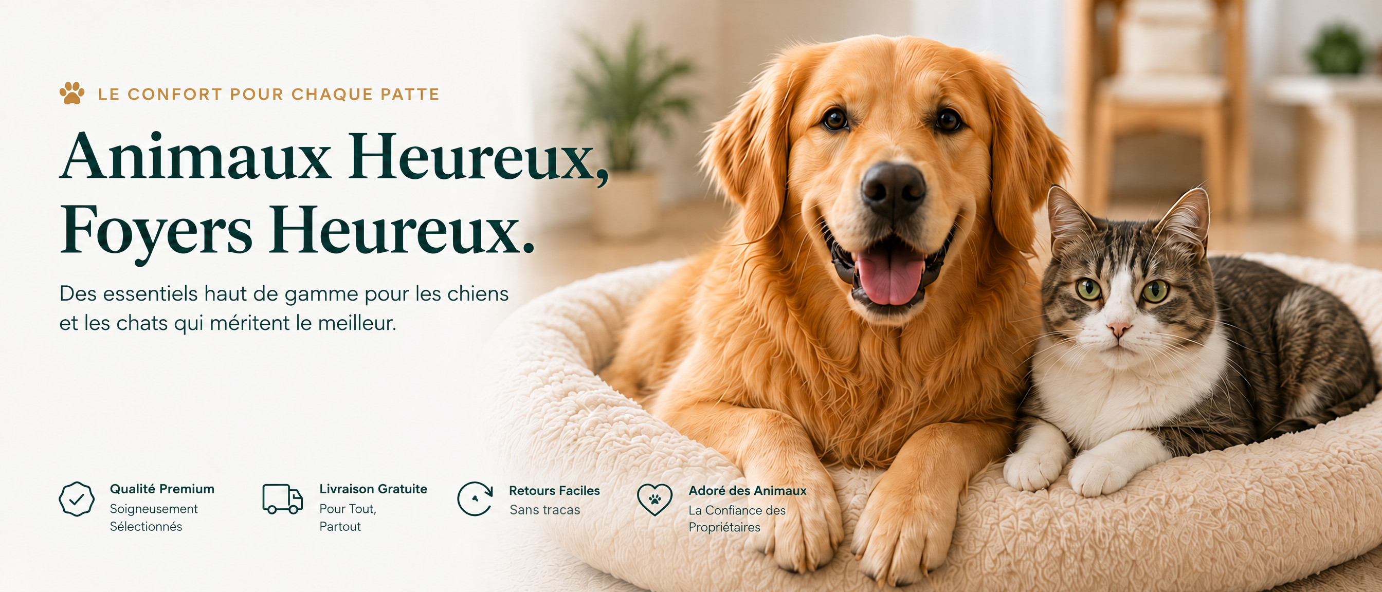 Animaux heureux, foyers heureux – Pawnests