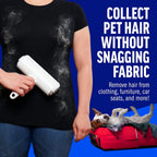 Manual pet hair remover for home cleaning — Pawnests