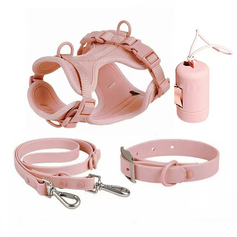 Waterproof PVC dog harness wipe-clean demonstration | Pawnests