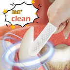 Textured finger wipe for cleaning dog and cat teeth | Pawnests