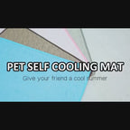 Dog Cooling Mat | Ice Silk Self-Cooling Pad for Dogs & Cats