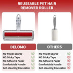 Reusable lint roller with collection compartment — Pawnests