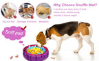 Beagle sniffing treats in snuffle mat — stops fast eating, chewing and boredom | Pawnests