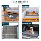 Washable dog pee pad used on the floor, sofa, in a toilet area and in a car seat | Pawnests